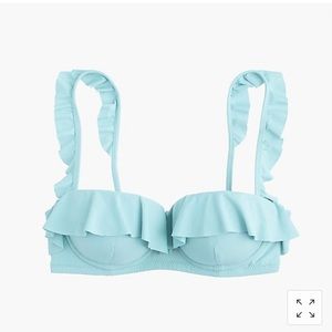 Brand new Jcrew underwire bikini top